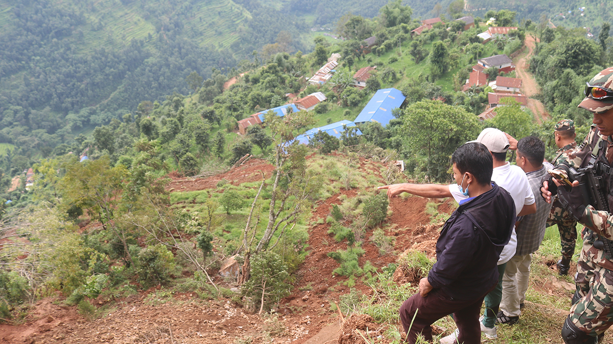 खोटाङका ८५ घर बाढी, चार सय ३९ घर पहिराको उच्च जोखिममा